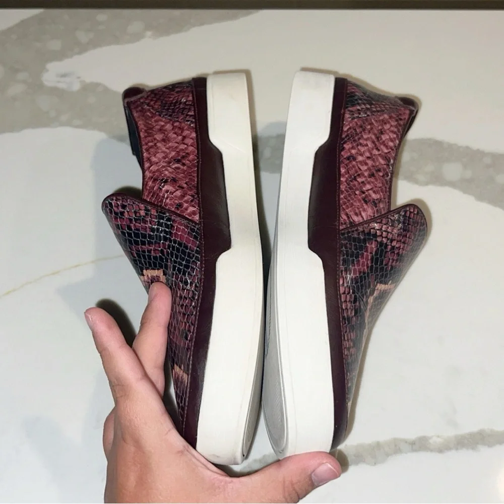 RYKA Snake Print Leather Sneaker